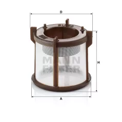 Mann-Filter PU50Z Üzemanyagszűrő