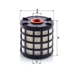Mann-Filter PU7010z Üzemanyagszűrő