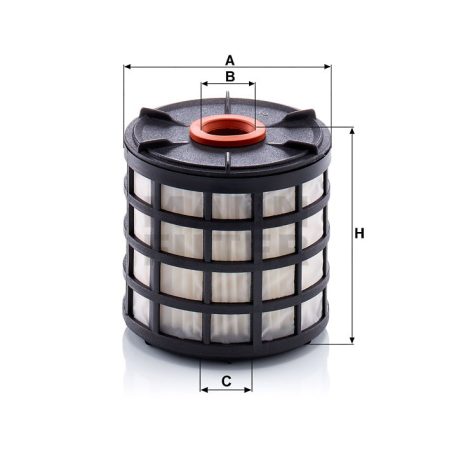 Mann-Filter PU7010z Üzemanyagszűrő