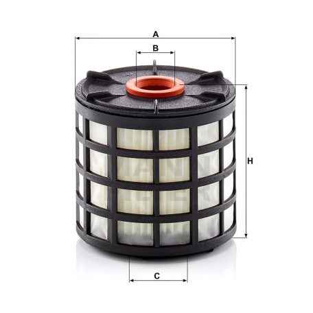 Mann-Filter PU7011z Üzemanyagszűrő