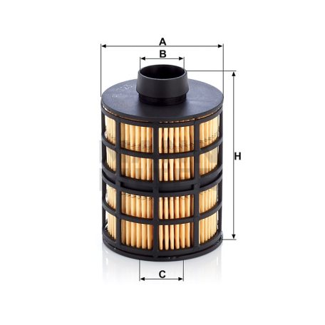 Mann-Filter PU723X Üzemanyagszűrő