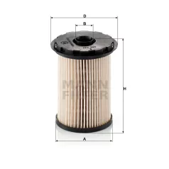 Mann-Filter PU731X Üzemanyagszűrő