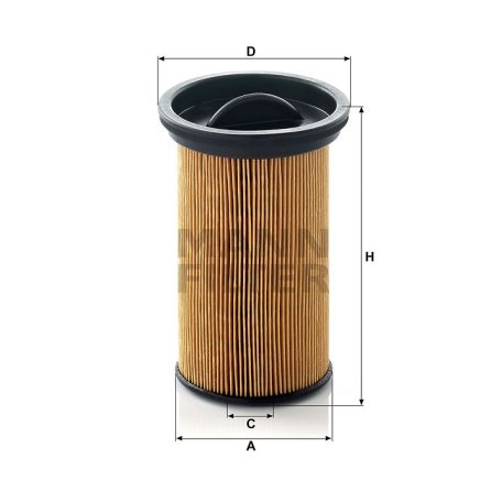 Mann-Filter PU742 Üzemanyagszűrő