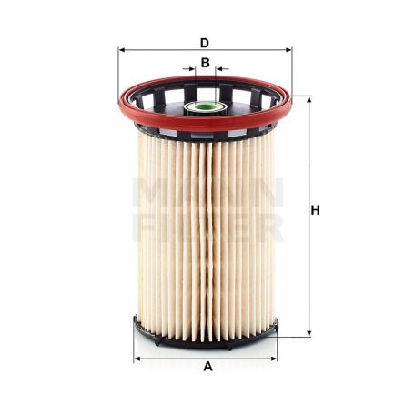 Mann-Filter PU8007 Üzemanyagszűrő