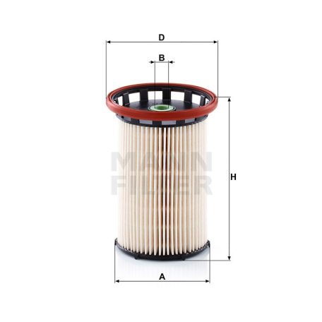 Mann-Filter PU8008/1 Üzemanyagszűrő