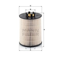 Mann-Filter PU815X Üzemanyagszűrő