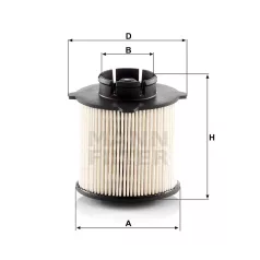 Mann-Filter PU9001X Üzemanyagszűrő