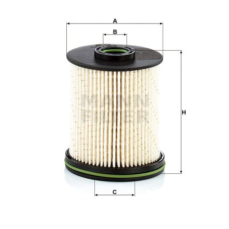 Mann-Filter PU9012z Üzemanyagszűrő