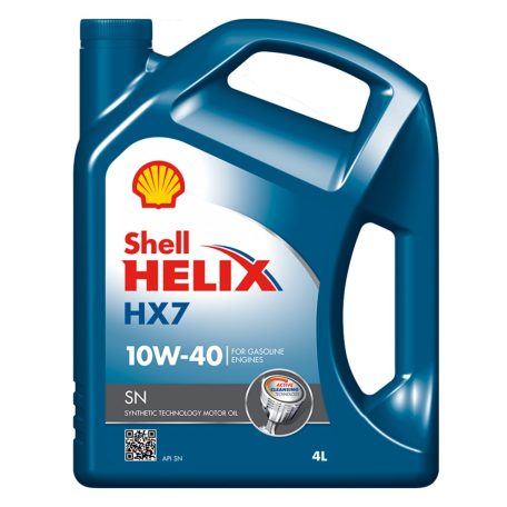 Shell Helix HX7 10W-40 4L motorolaj