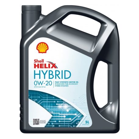 Shell Helix Hybrid 0W-20 5L motorolaj (nem gyártják)
