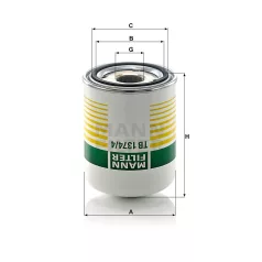 Mann-Filter TB1374/4X Légszárító patron