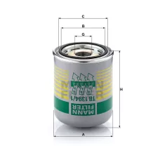 Mann-Filter TB1394/1X Légszárító patron