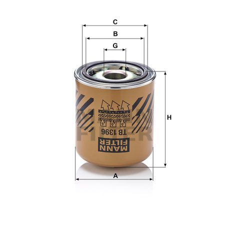 Mann-Filter TB1396X Levegőszűrő