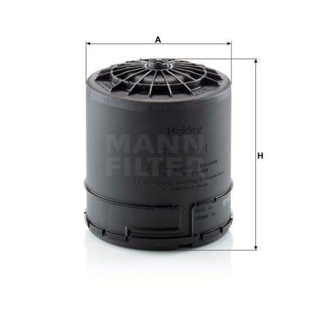Mann-Filter TB15001ZKIT Légszárító patron