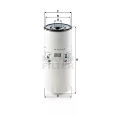 Mann-Filter W11102/36 Olajszűrő