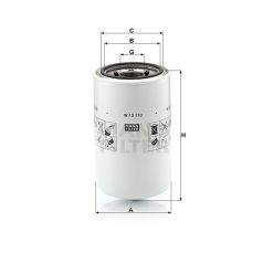 Mann-Filter W13110 Olajszűrő