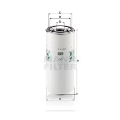 Mann-Filter W13145/1 Olajszűrő