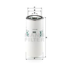Mann-Filter W13145/6 Olajszűrő