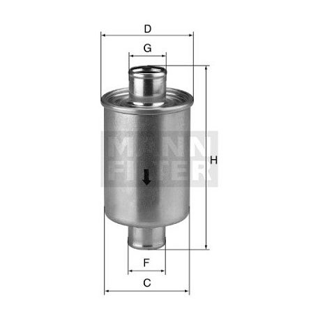 Mann-Filter W76/1 Olajszűrő