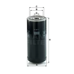 Mann-Filter W9071 Olajszűrő