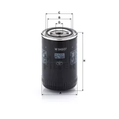 Mann-Filter W940/27 Olajszűrő