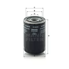 Mann-Filter W940/38 Olajszűrő