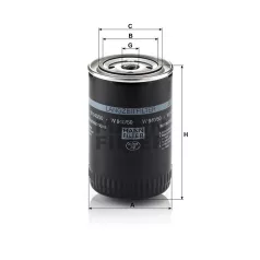 Mann-Filter W940/50 Olajszűrő