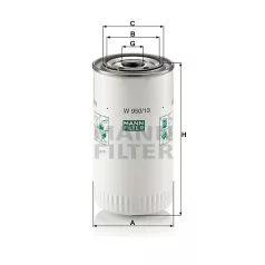 Mann-Filter W950/13 Olajszűrő