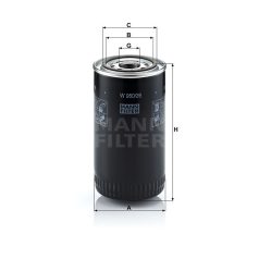 Mann-Filter W950/26 Olajszűrő