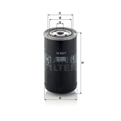 Mann-Filter W950/7 Olajszűrő