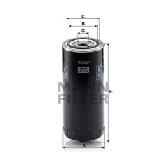 Mann-Filter W962/1 Olajszűrő