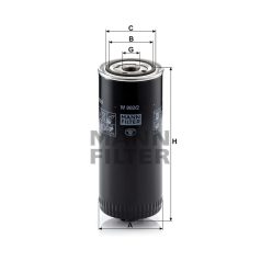 Mann-Filter W962/2 Olajszűrő