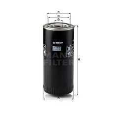Mann-Filter W962/47 Olajszűrő