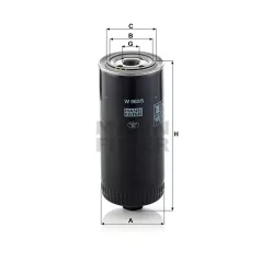 Mann-Filter W962/6 Olajszűrő