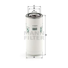 Mann-Filter W962/8 Olajszűrő