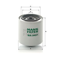 Mann-Filter WA940/1 Olajszűrő