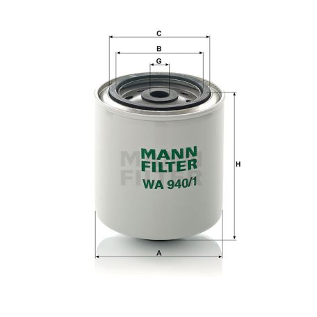 Mann-Filter WA940/1 Olajszűrő