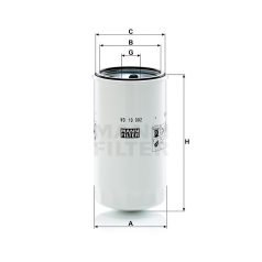 Mann-Filter WD10002 Olajszűrő