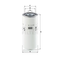 Mann-Filter WD10005 Olajszűrő