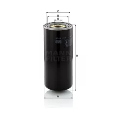 Mann-Filter WD13145/4 Olajszűrő