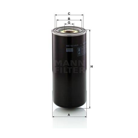 Mann-Filter WD13145/4 Olajszűrő
