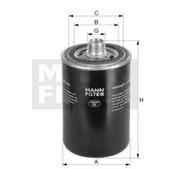 Mann-Filter WD940/4 Olajszűrő