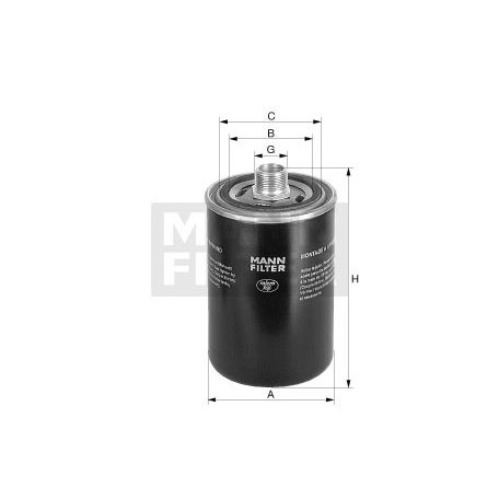 Mann-Filter WD940/4 Olajszűrő