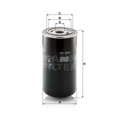 Mann-Filter WD950/4 Olajszűrő