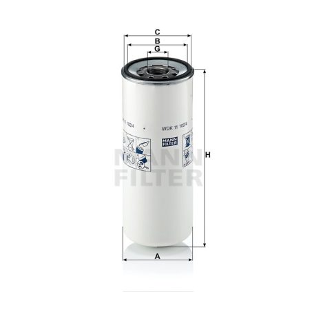 Mann-Filter WDK11102/4 Üzemanyagszűrő