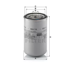 Mann-Filter WDK719 Üzemanyagszűrő