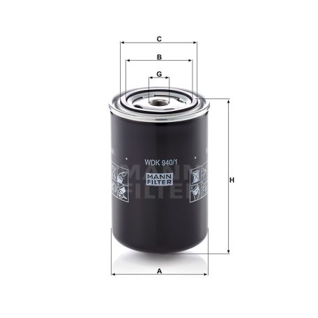 Mann-Filter WDK940/1 Üzemanyagszűrő