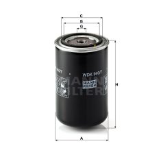 Mann-Filter WDK940/7 Üzemanyagszűrő