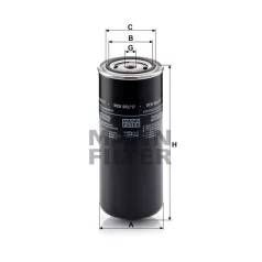 Mann-Filter WDK962/17 Üzemanyagszűrő