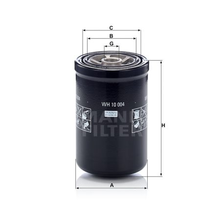 Mann-Filter WH10004 Olajszűrő